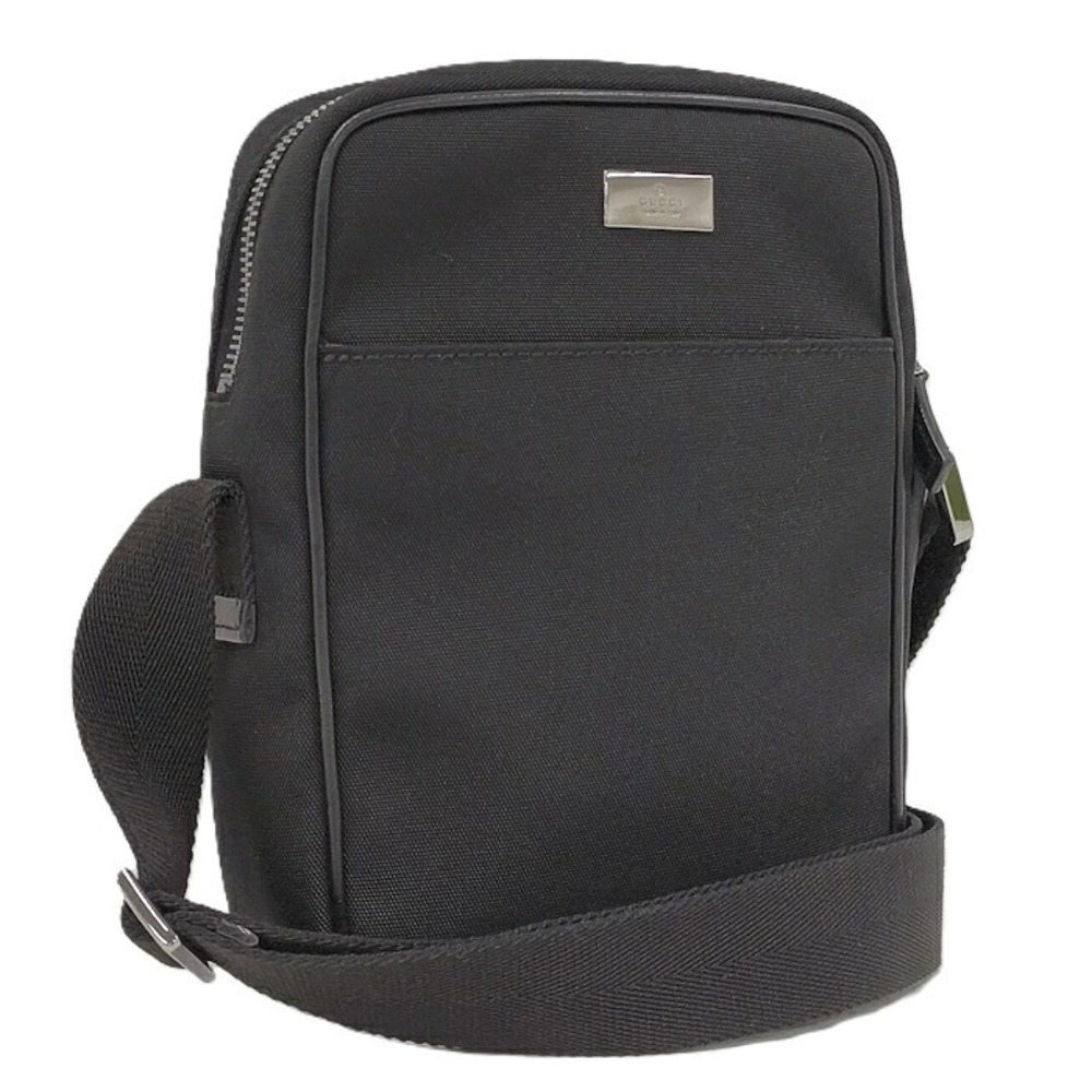 Gucci Messenger Bag Canvas Black